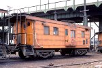 Milwaukee Road bay window caboose MILW #992108